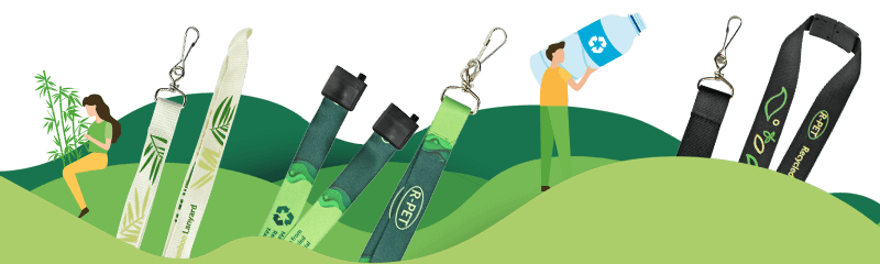 Ecologische lanyards