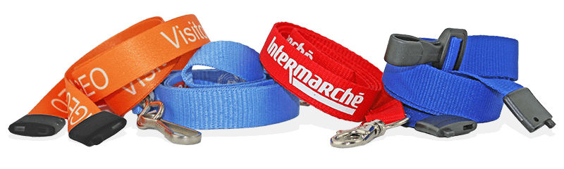 Platte lanyards