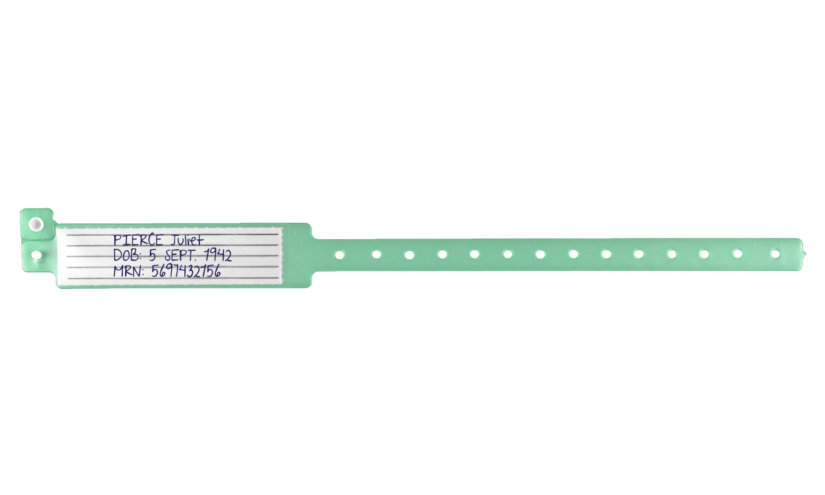 Veri-Color polsbandjes met gleuf voor kaartjes - Voor Volwassenen