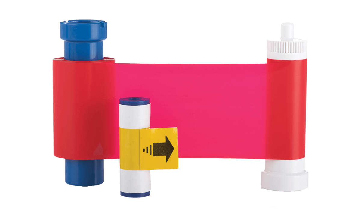 Magicard - Monochroom lint, Rood